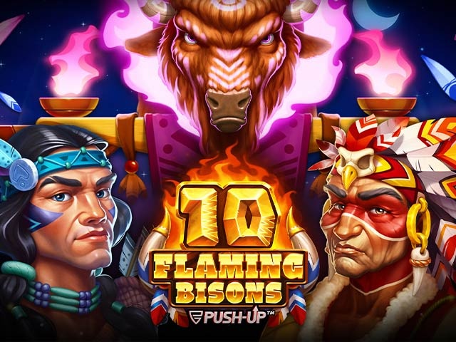 10 Flaming Bisons Spela 10 Flaming Bisons