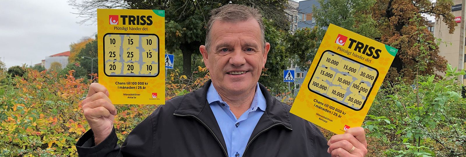 Trissvinnare Hans från Hökarängen
