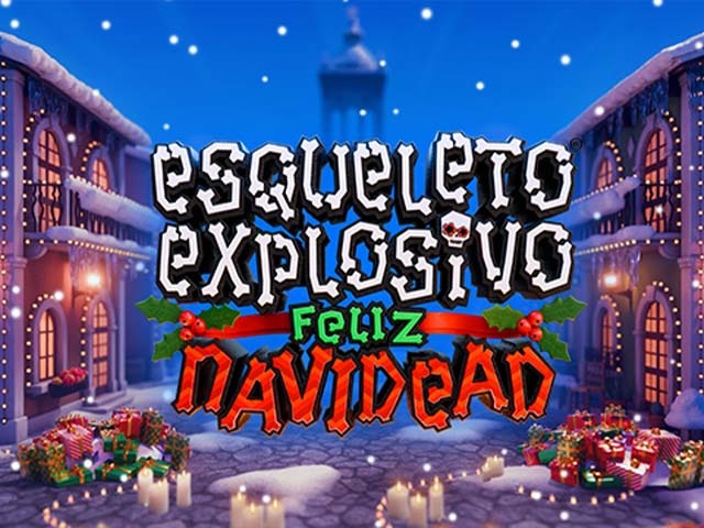 Spela Esqueleto Explosivo Feliz Navidead