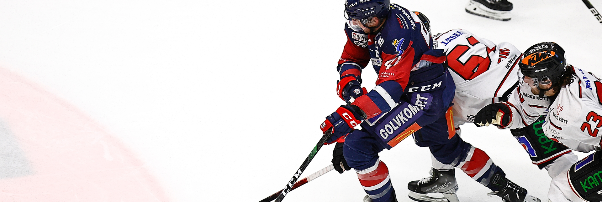 Ishockeymatch mellan Linköping och Örebro i SHL