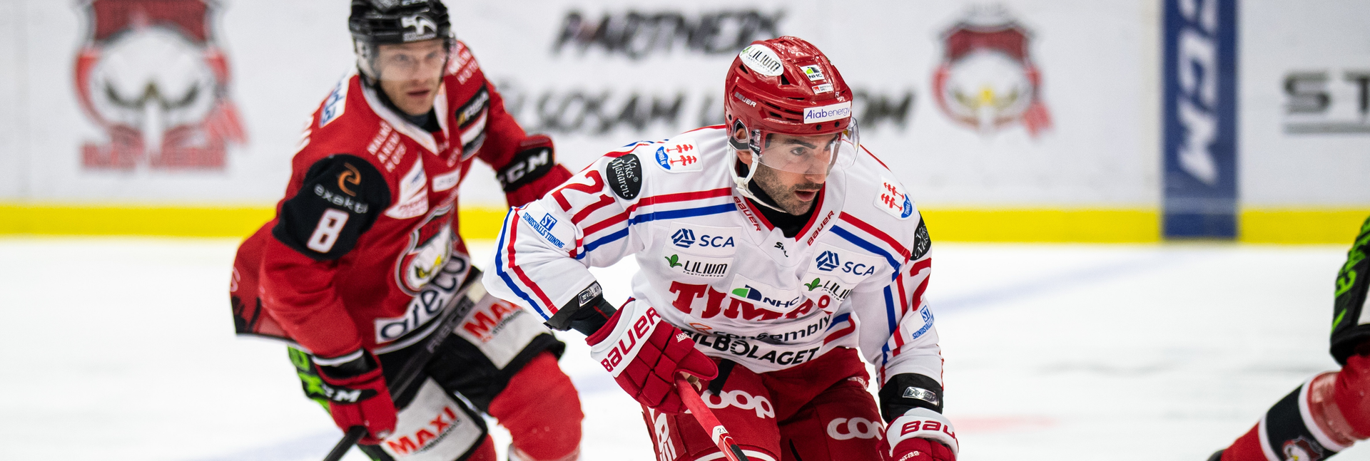 Ishockeymatch mellan Malmö och Timrå i SHL