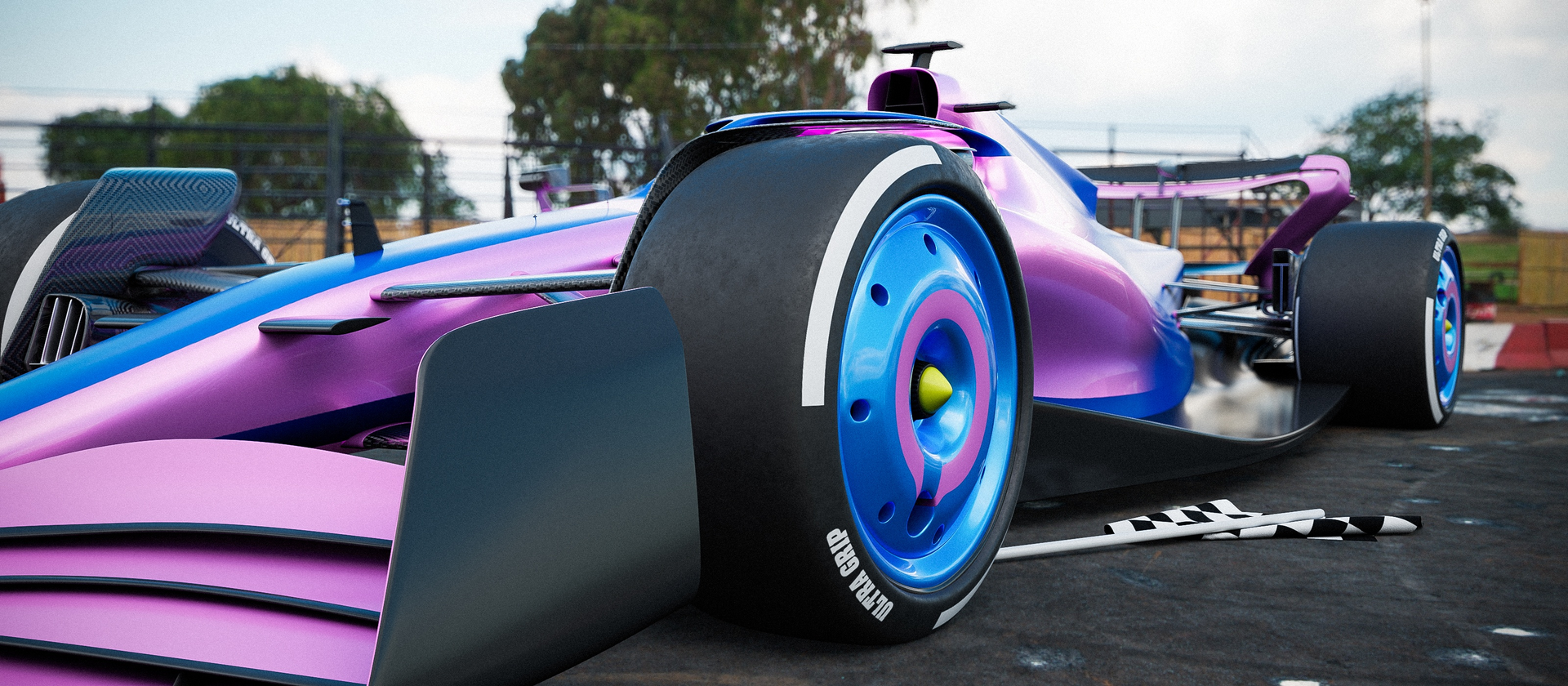 Bild som symboliserar F1-stallet Alpine