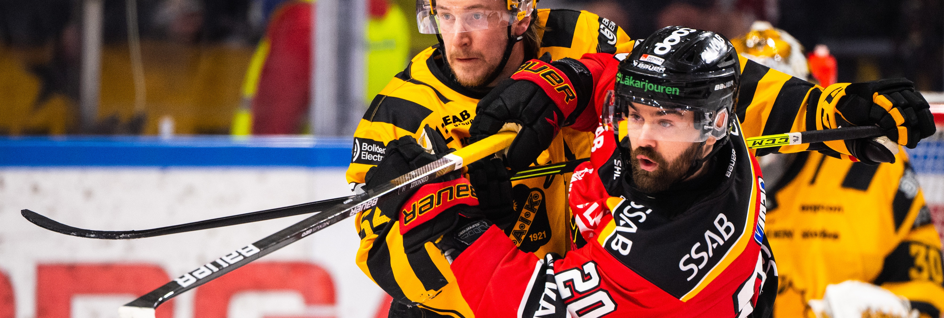 Kamp om pucken mellan Luleå och Skellefteå i SHL