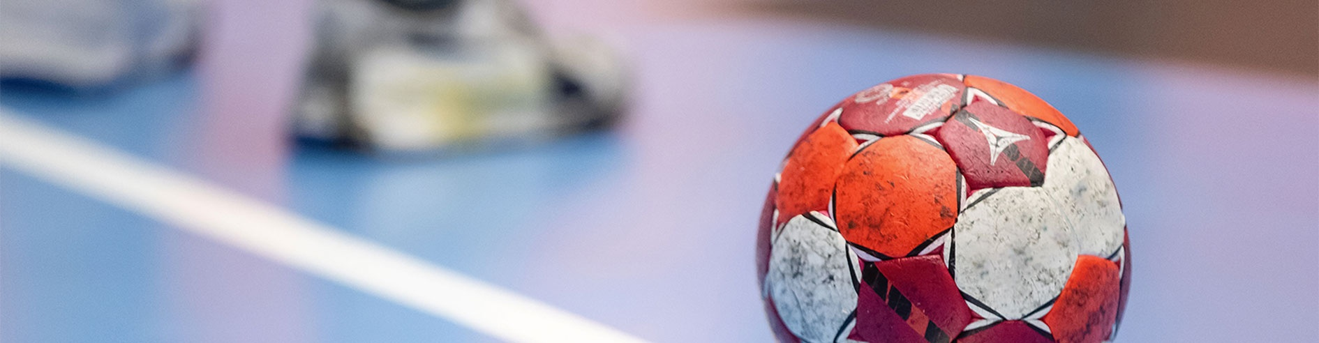 Handboll som symboliserar EM 2024 för herrar