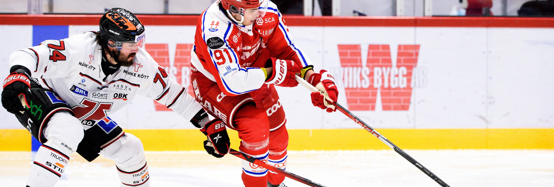 Ishockeymatch mellan Timrå och Örebro i SHL
