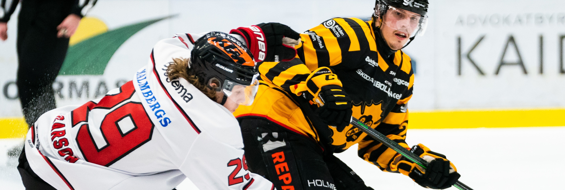 Ishockeymatch mellan Skellefteå och Örebro i SHL