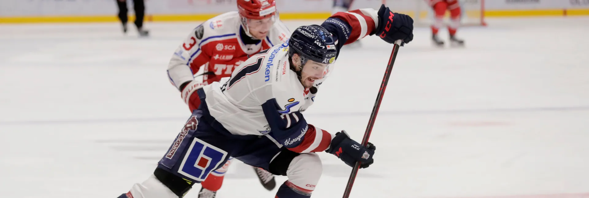 Ishockeymatch mellan Linköping och Timrå i SHL