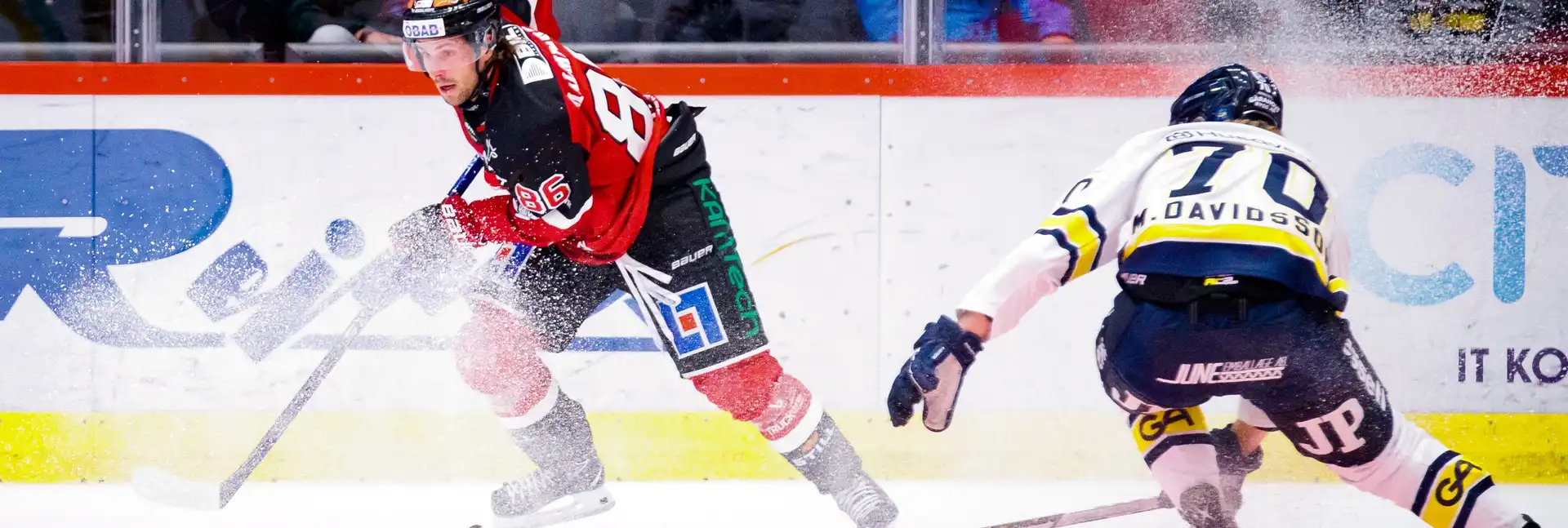 Ishockeymatch mellan HV71 och Örebro i SHL