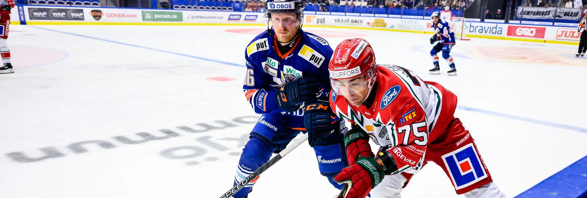 Ishockeymatch mellan Frölunda och Växjö i SHL