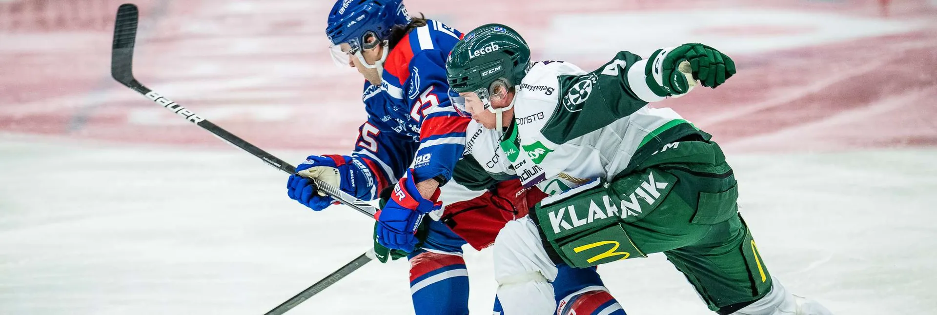 Ishockeymatch mellan Färjestad och Oskarshamn i SHL