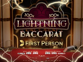 Spela First Person Lightning Baccarat
