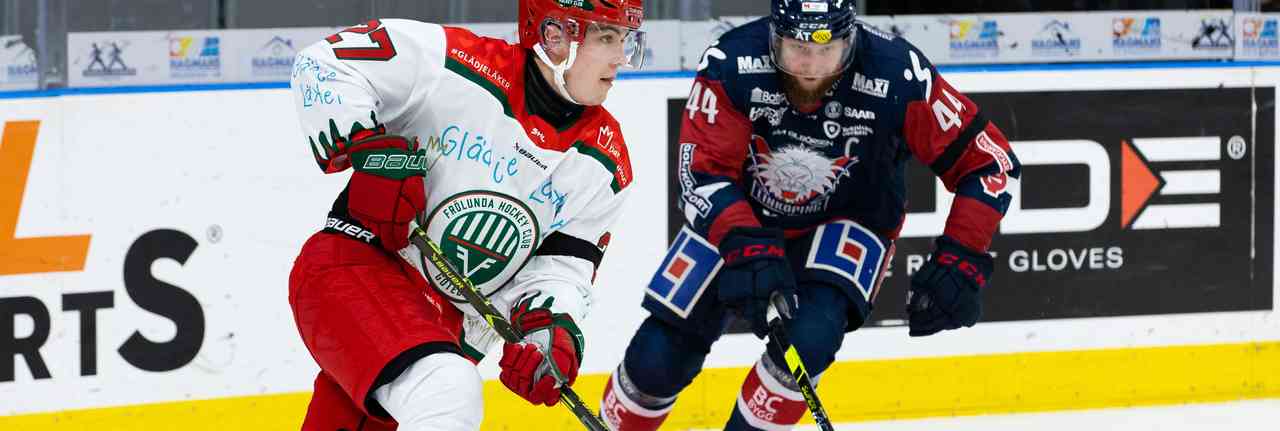 Ishockeymatch mellan Frölunda och Linköping i SHL