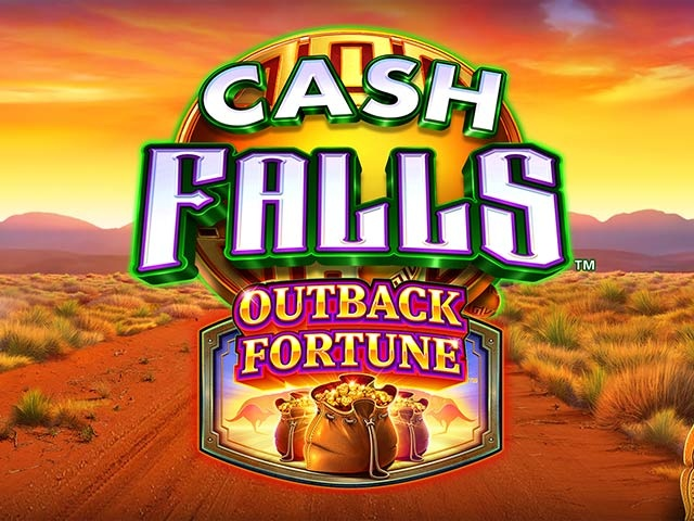 Spela Cash Falls Outback Fortune