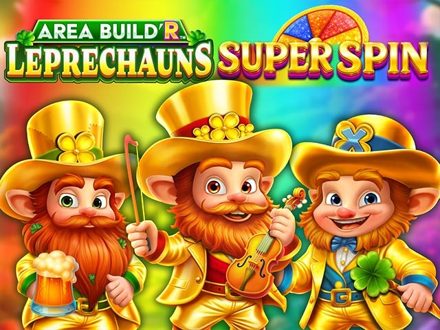 Spela Area Build'R Leprechauns Super Spin