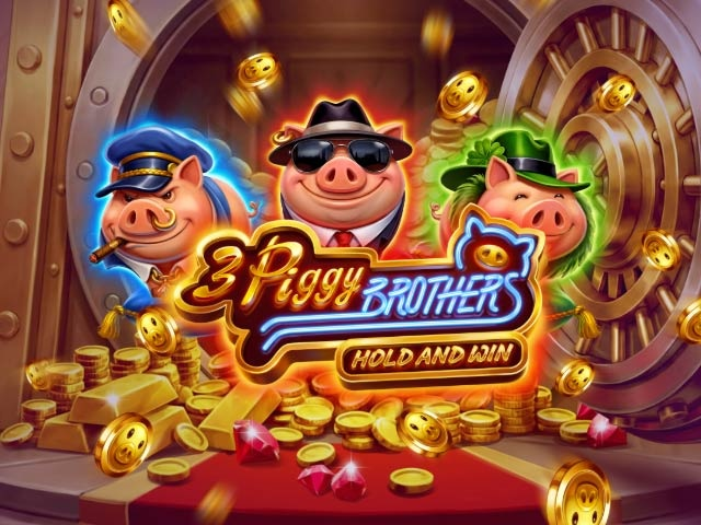 Spela 3 Piggy Brothers Hold and Win