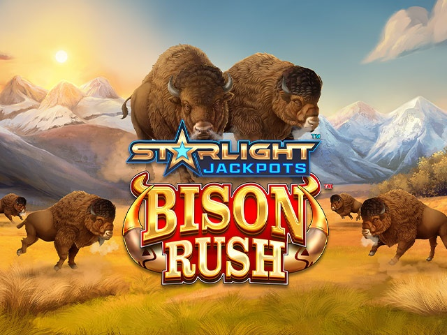 Spela Starlight Jackpots Bison Rush
