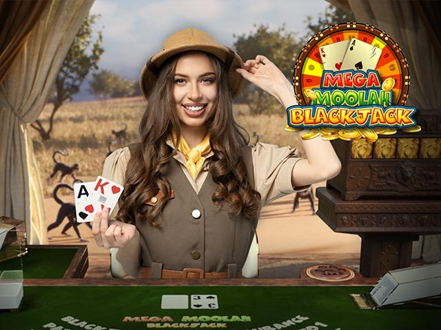 Spela Mega Moolah Blackjack 2