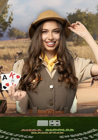 Spela Mega Moolah Blackjack 2