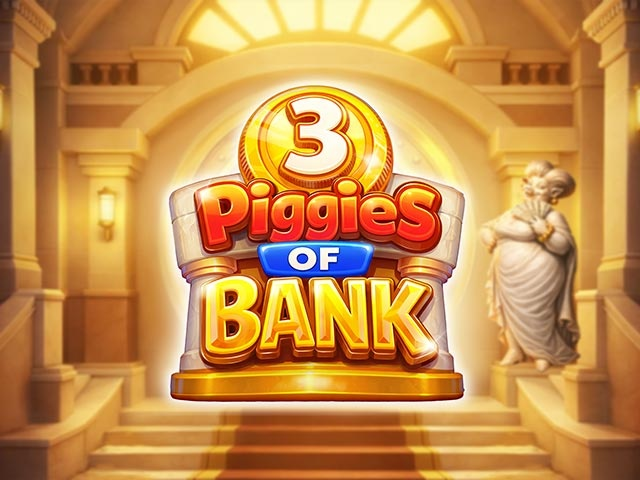Spela 3 Piggies of Bank