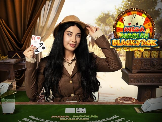 Spela Mega Moolah Blackjack 3