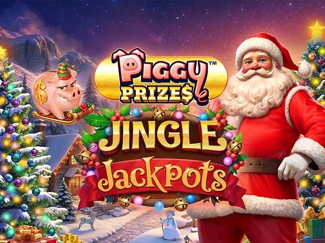 Spela Piggy Prizes Jingle Jackpots