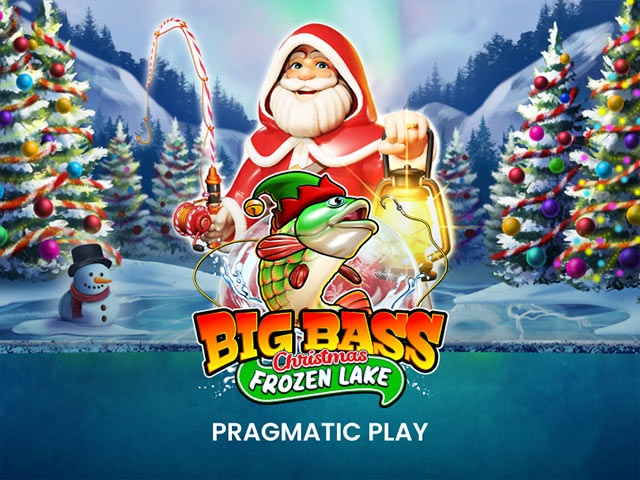 Spela Big Bass Christmas - Frozen Lake