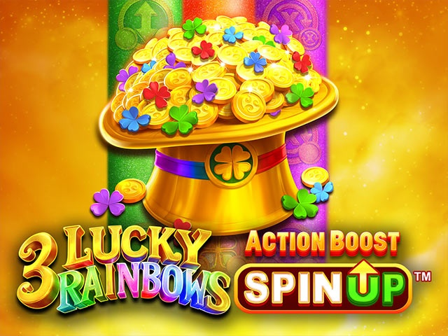 Spela 3 Lucky Rainbows Action Boost Spin UP