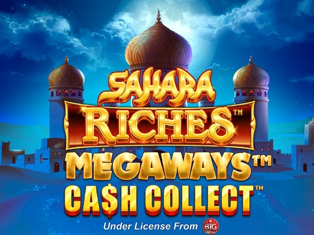Spela Sahara Riches Megaways Cash Collect