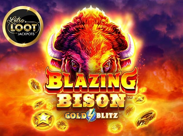 Spela Blazing Bison Gold Blitz Lotsaloot