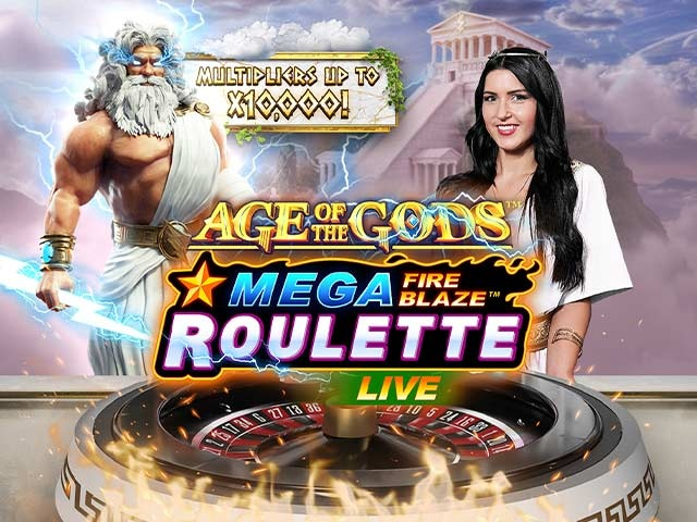 Spela Age Of The Gods Mega Fire Blaze Roulette Jackpot