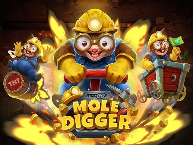 Spela Play'N Go Mole Digger