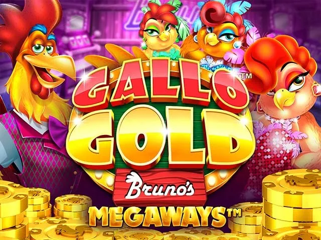 Spela Gallo Gold Bruno's Megaways
