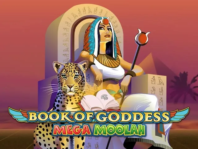 Spela Book of Goddess Mega Moolah