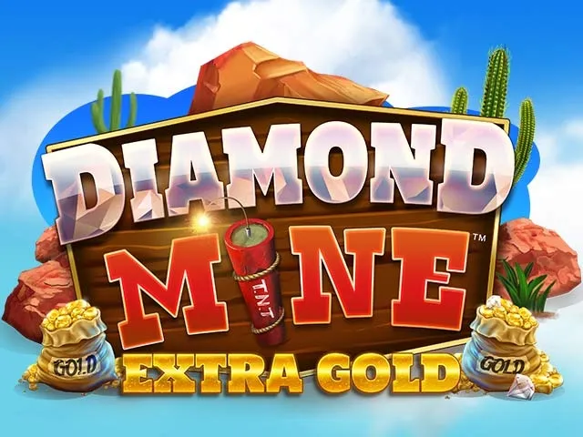 Spela Diamond Mine Extra Gold Megaways