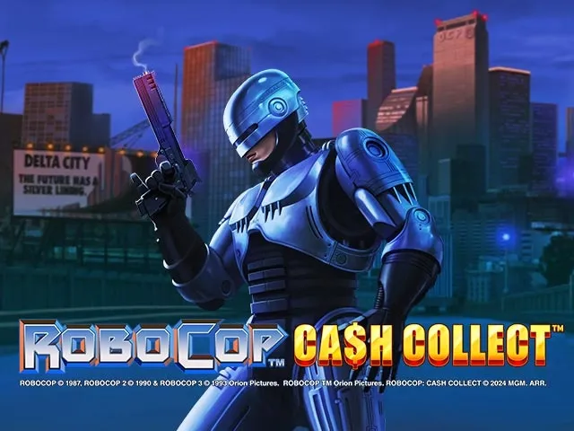 Spela Robocop Cash Collect