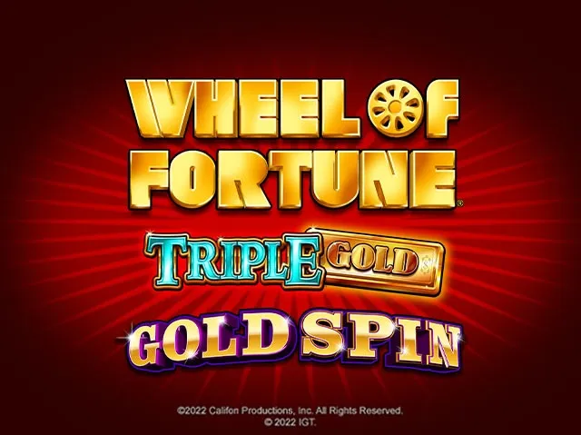 Spela Wheel Of Fortune Triple Gold Gold Spin