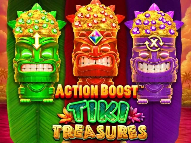 Spela Action Boost Tiki Treasures