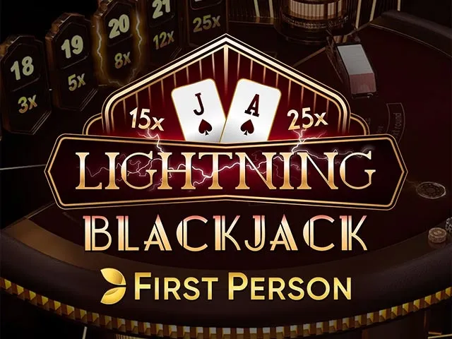 Spela First Person Lightning Blackjack