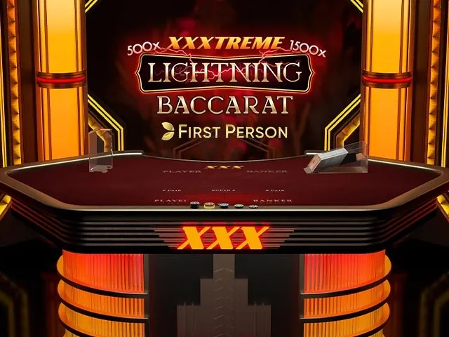 Spela First Person XXXtreme Lightning Baccarat