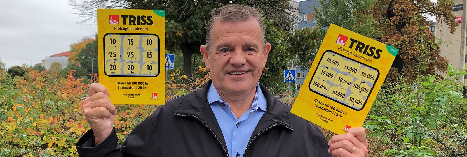 Trissvinnare Hans från Hökarängen