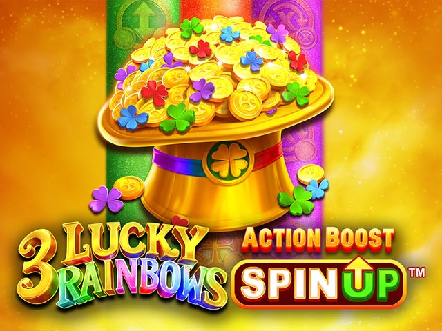 Spela 3 Lucky Rainbows Action Boost Spin UP