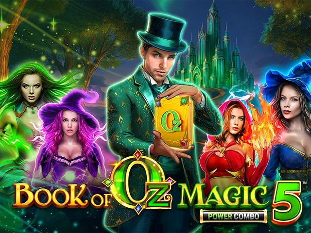 Spela Book of Oz Magic 5 POWER COMBO