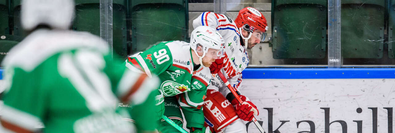 Ishockeymatch mellan Rögle och Timrå i SHL