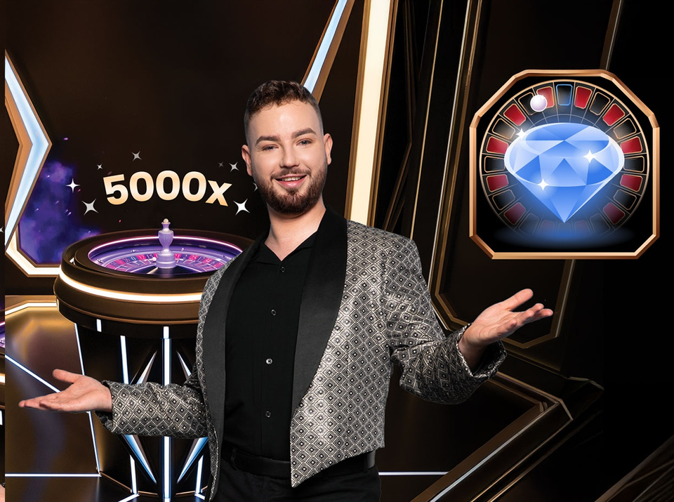 Spela Diamond Rush Roulette