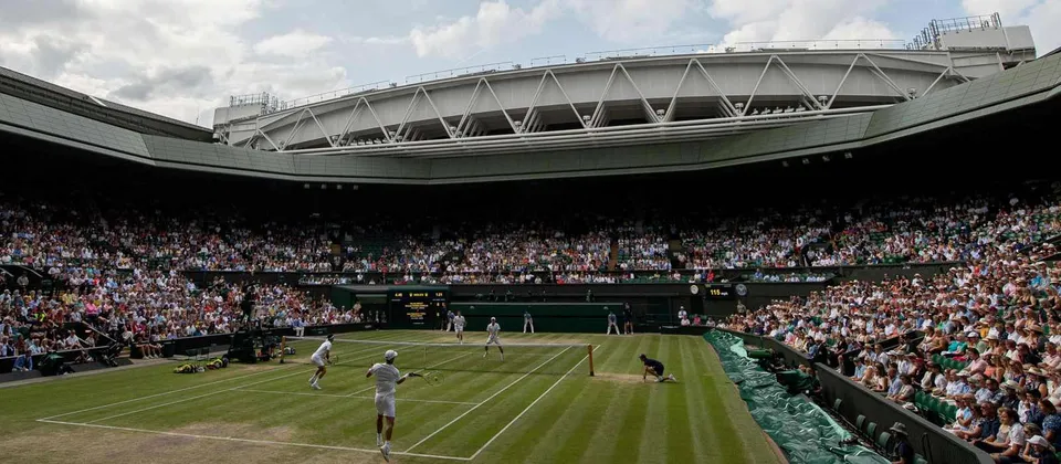 Bild på Wimbledon, tennisturneringen