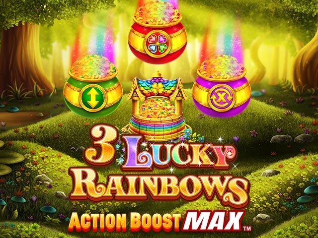 Spela 3 Lucky Rainbows Action boost Max