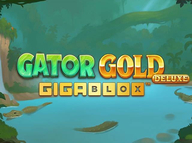 Spela Gator Gold Deluxe Gigablox