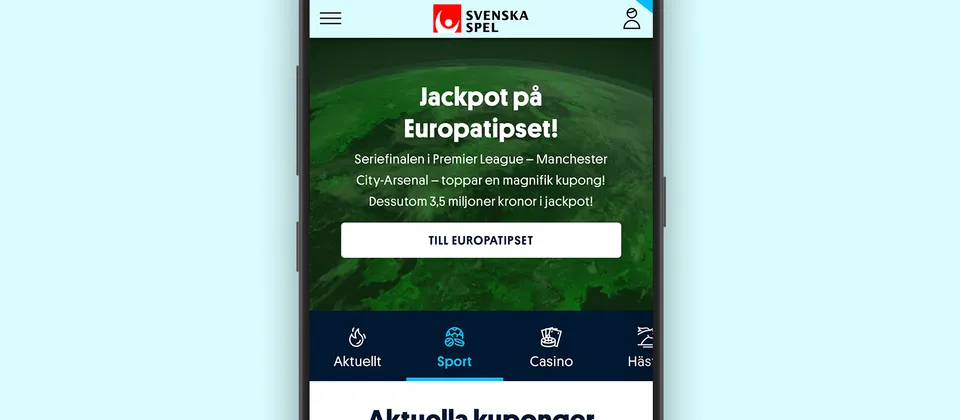 Svenska Spel Sport & Casinos app för Android