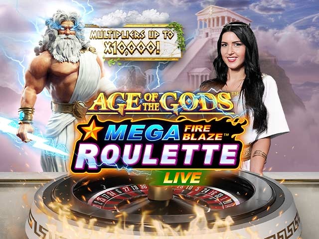 Spela Age Of The Gods Mega Fire Blaze Roulette Jackpot