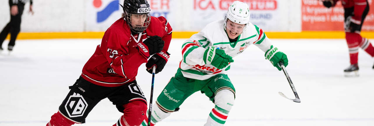 Ishockeymatch mellan Rögle och Örebro i SHL